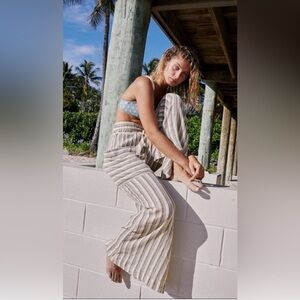 Free People wide leg Jones sz Med